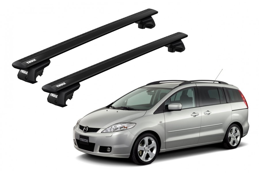 Barras Thule MAZDA 5 04-18 RE / WingBar EVO Black