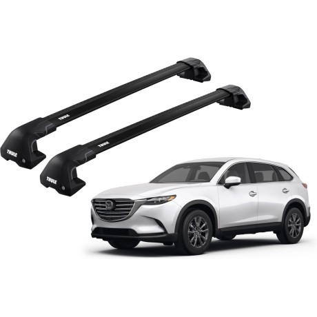 Barras THULE EDGE Flush para autos MAZDA CX-9 desde 2016 negro