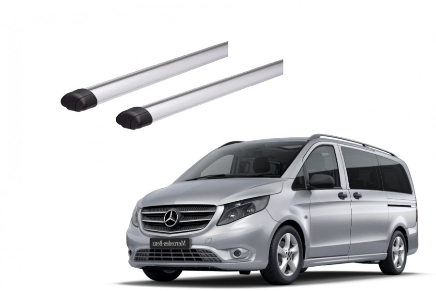 Barras THULE EVO AeroBar para autos MERCEDES BENZ Vito desde 2015 negro