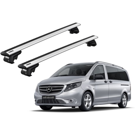 Barras THULE EVO WingBar para autos MERCEDES BENZ Vito desde 2015