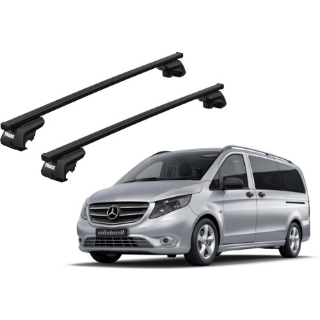 Barras THULE EVO SquareBar para autos MERCEDES BENZ Vito desde 2015