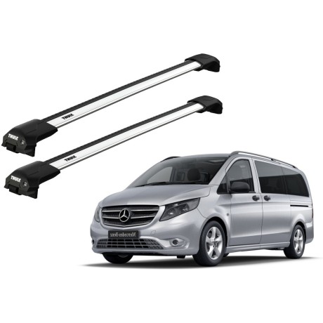 Barras THULE EDGE Flush para autos MERCEDES BENZ Vito desde 2015
