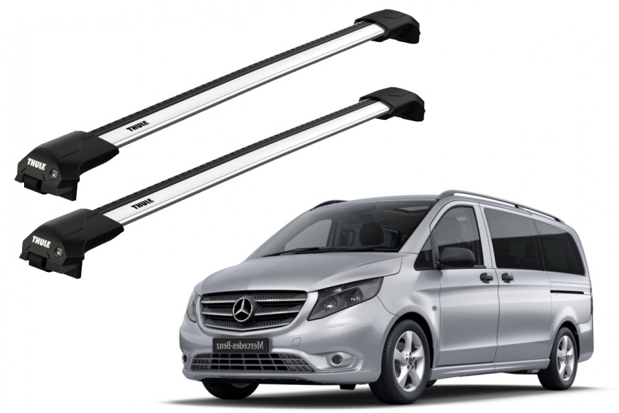 Barras THULE EDGE Flush para autos MERCEDES BENZ Vito desde 2015