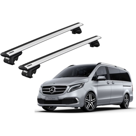 Barras THULE EVO WingBar para autos MERCEDES BENZ V-Class desde 2015