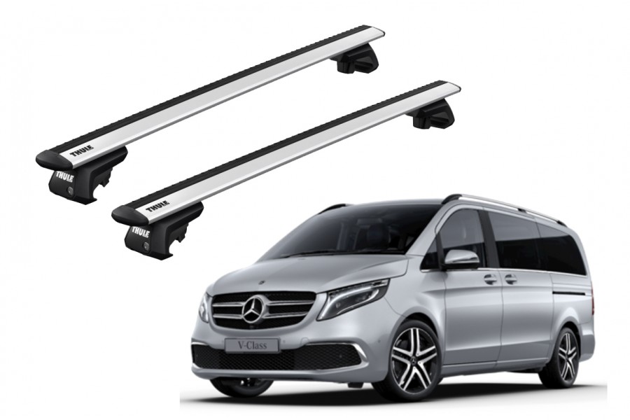 Barras THULE EVO WingBar para autos MERCEDES BENZ V-Class desde 2015