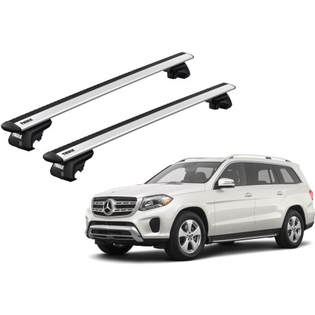 Barras THULE EVO WingBar para autos MERCEDES BENZ GLS (X166) 2016 a 2019