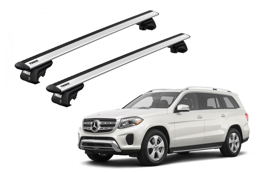 Barras THULE EVO WingBar para autos MERCEDES BENZ GLS (X166) 2016 a 2019