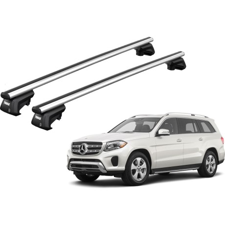 Barras THULE SmartRack XT AluBar para autos MERCEDES BENZ GLS (X166) 2016 a 2019