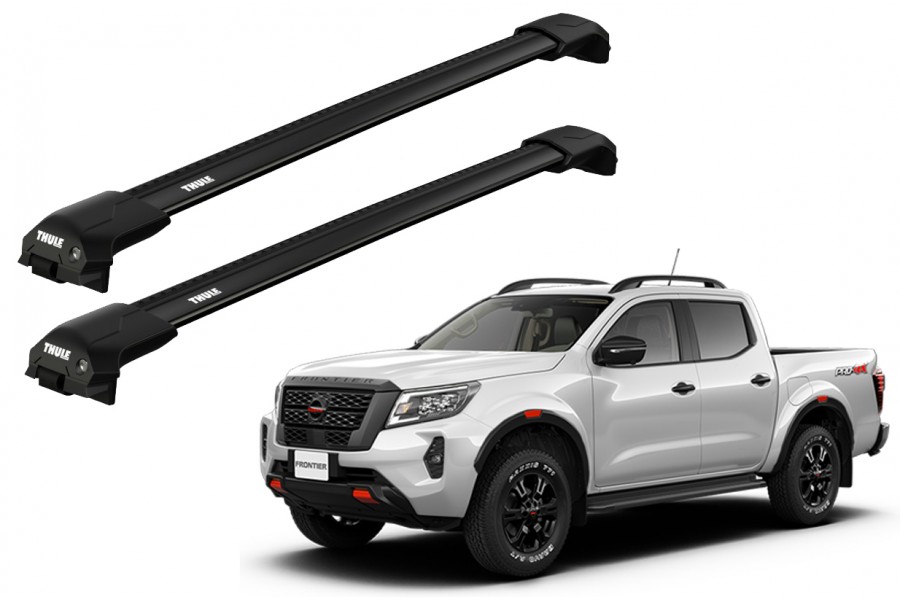 Barras THULE EDGE Flush para camioneta NISSAN NP300 (D23) desde 2015 negro