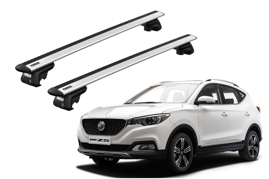 Barras THULE EVO WingBar para autos MG ZS desde 2018 - 2024