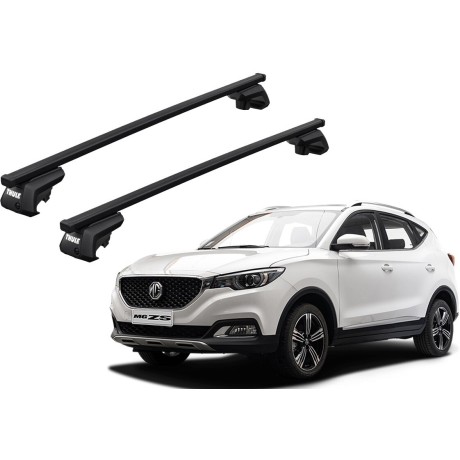 Barras THULE EVO SquareBar para autos MG ZS desde 2018 - 2024