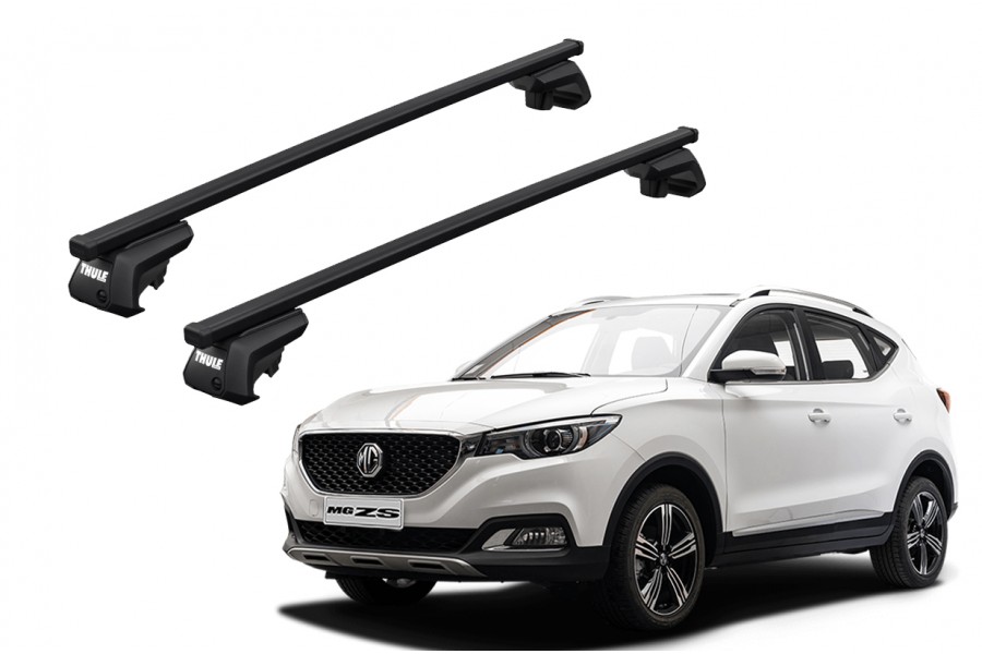 Barras THULE EVO SquareBar para autos MG ZS desde 2018 - 2024