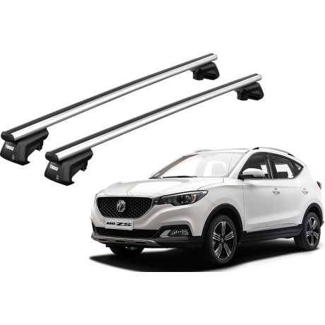 Barras THULE SmartRack XT AluBar para autos MG ZS desde 2018 - 2024