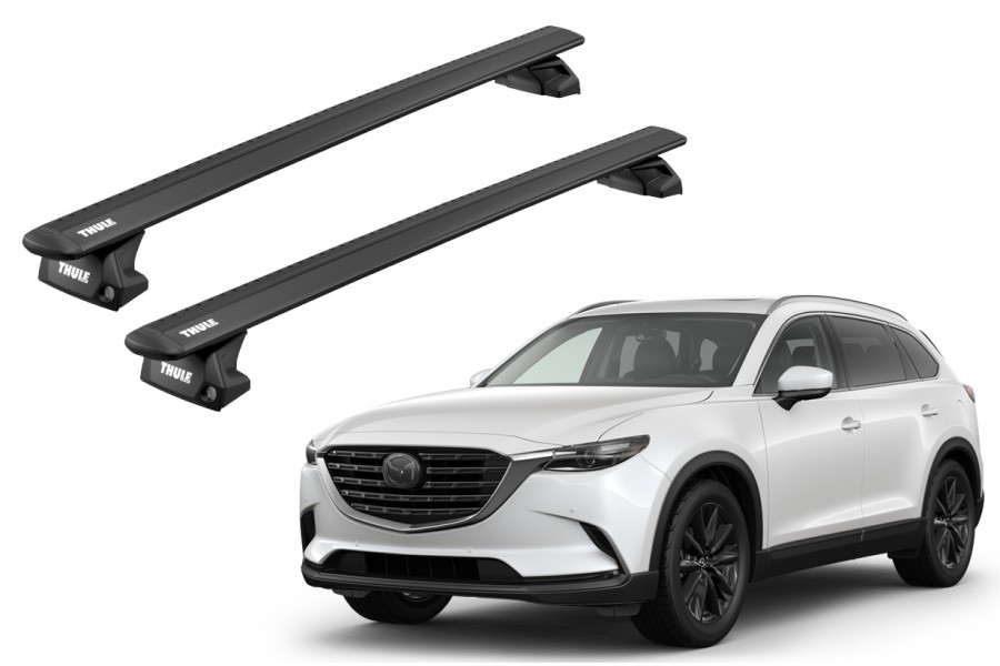 Barras Thule MAZDA CX-9 16-23 RA / WingBar EVO BLACK