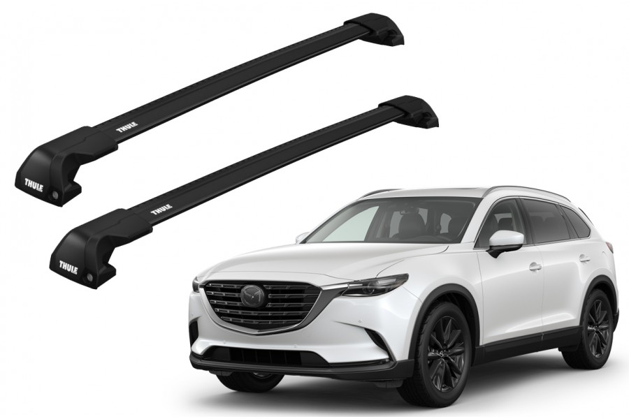 Barras Thule MAZDA CX-9 16-23 RA / EDGE Flush BLACK