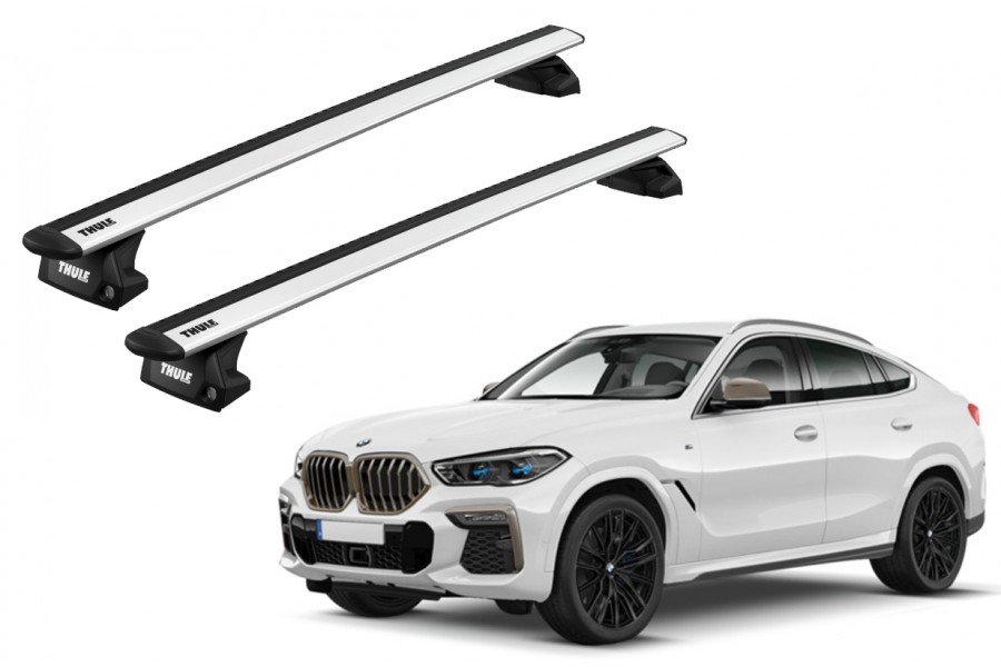 Barras THULE EVO WingBar para autos BMW X6 2015 a 2019