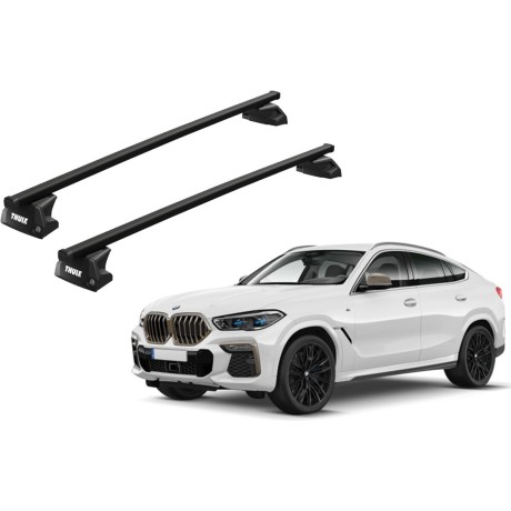Barras THULE EVO SquareBar para autos BMW X6 2015 a 2019