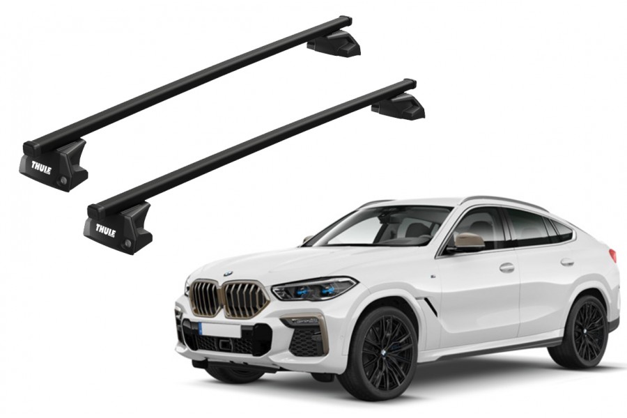 Barras THULE EVO SquareBar para autos BMW X6 2015 a 2019