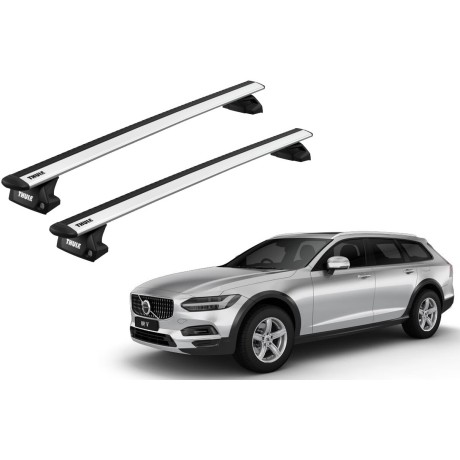 Barras THULE EVO WingBar para autos VOLVO V90 desde 2016 - 2020