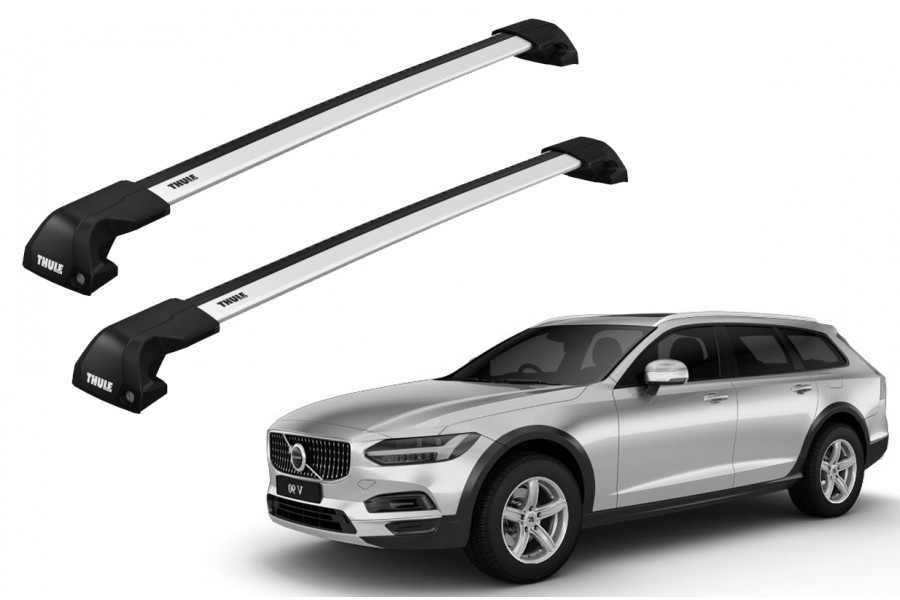 Barras THULE EDGE Flush para autos VOLVO V90 desde 2016 - 2020