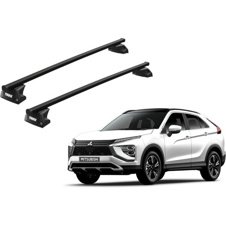 Barras THULE EVO SquareBar para autos MITSUBISHI Eclipse Cross desde 2018