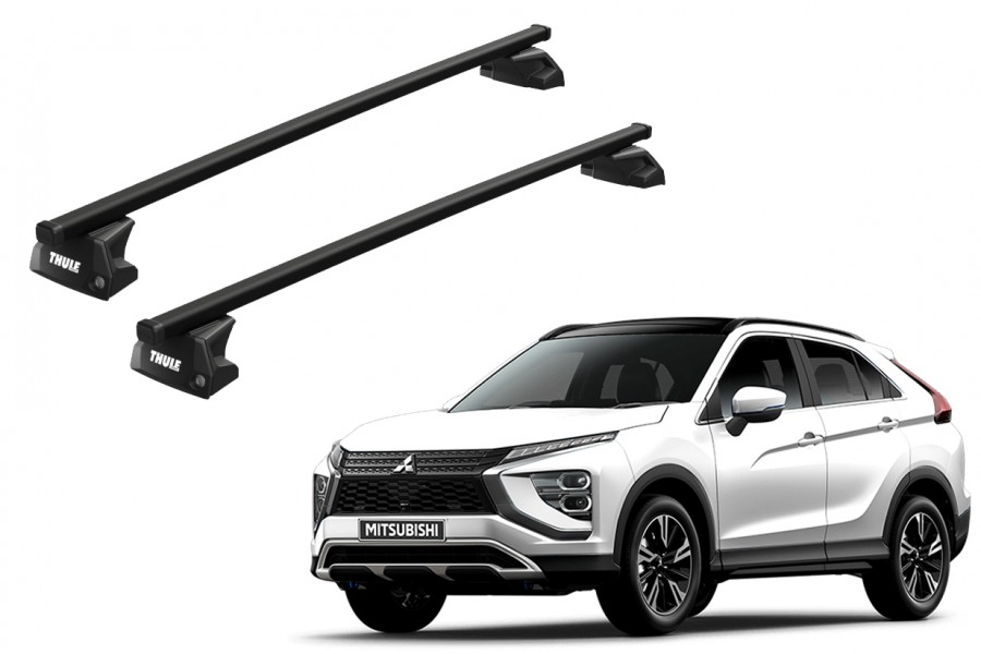 Barras THULE EVO SquareBar para autos MITSUBISHI Eclipse Cross desde 2018