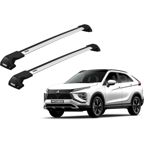 Barras THULE EDGE Flush para autos MITSUBISHI Eclipse Cross desde 2018