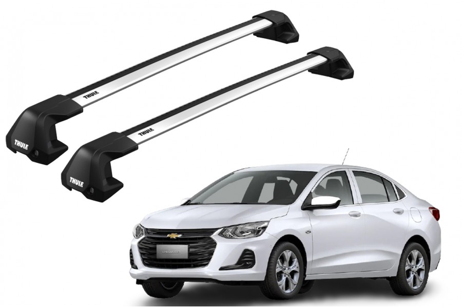 Barras THULE EDGE Flush para autos CHEVROLET Prisma desde 2019 a 2021