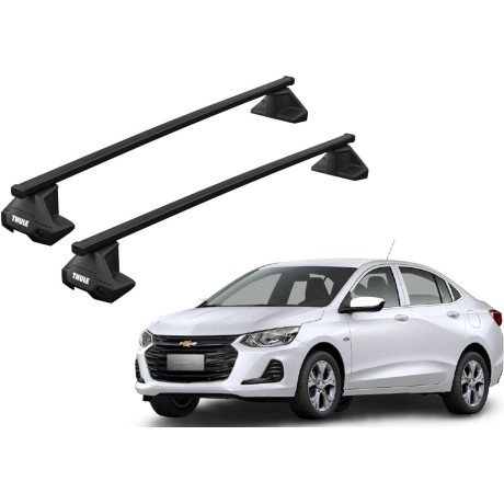 Barras THULE EVO SquareBar para autos CHEVROLET Prisma desde 2019 a 2021