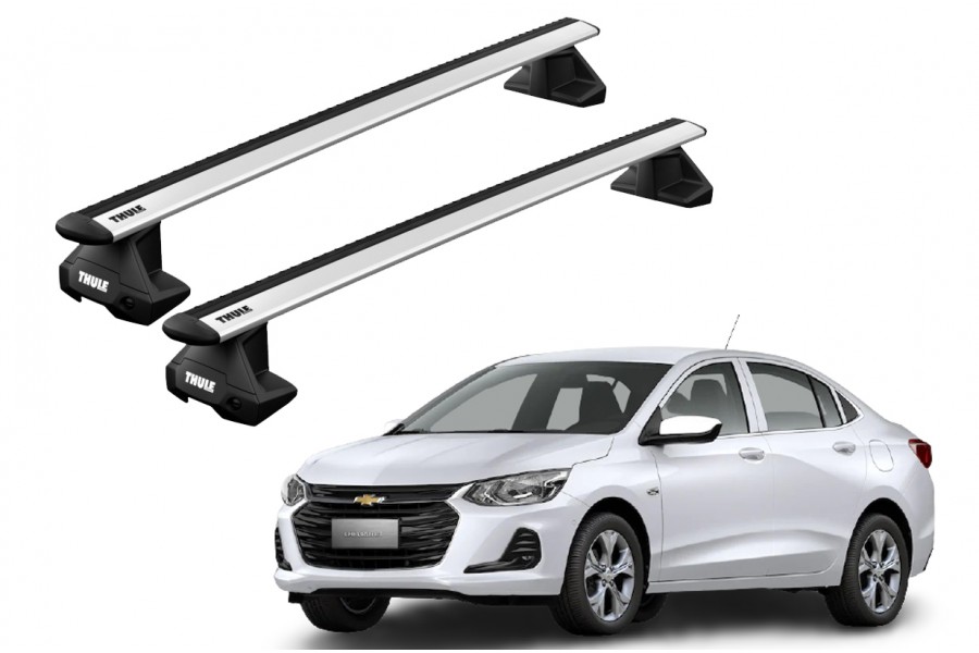 Barras THULE EVO WingBar para autos CHEVROLET Prisma desde 2019 a 2021