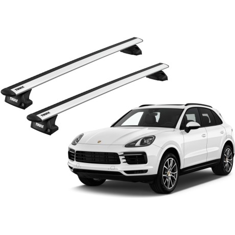 Barras THULE EVO WingBar para autos PORSCHE Cayenne desde 2018