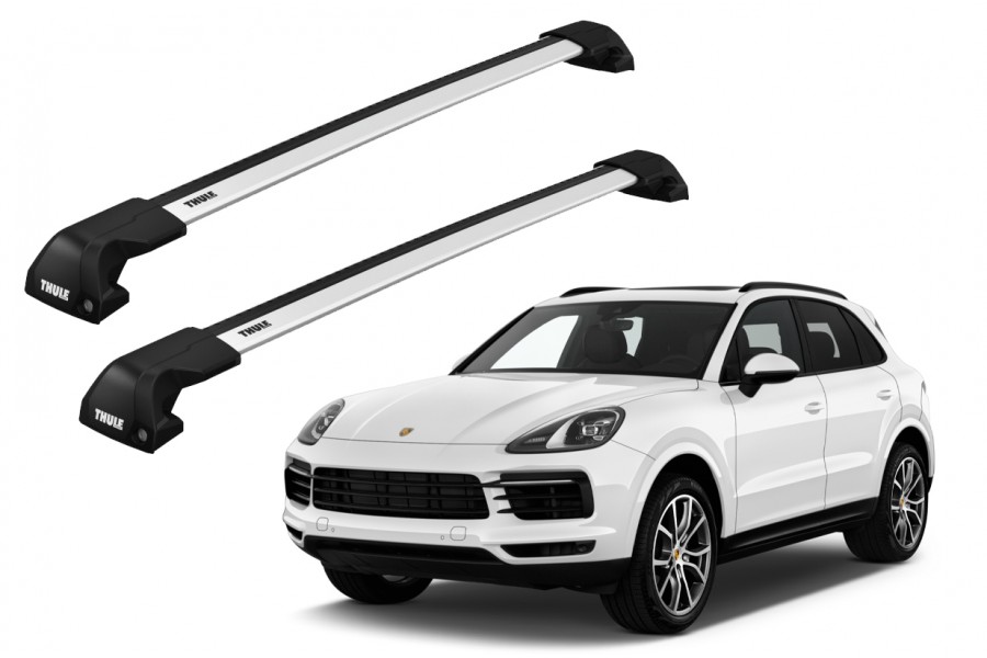 Barras THULE EDGE Flush para autos PORSCHE Cayenne desde 2018
