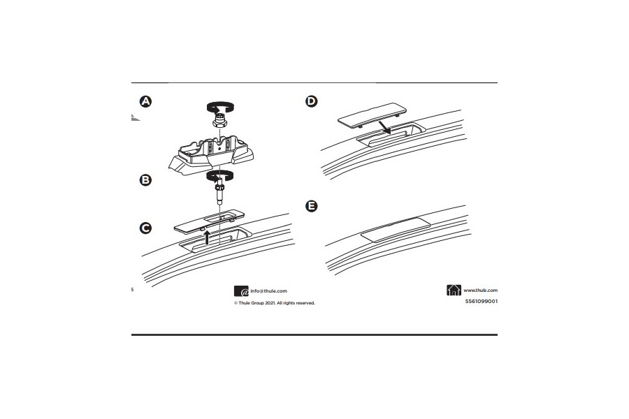 Kit De Anclaje Thule 187055