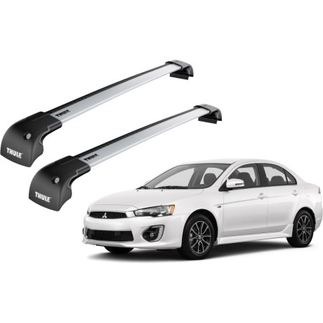Barras THULE EDGE para autos MITSUBISHI Lancer EVO  desde 2008 - 2018