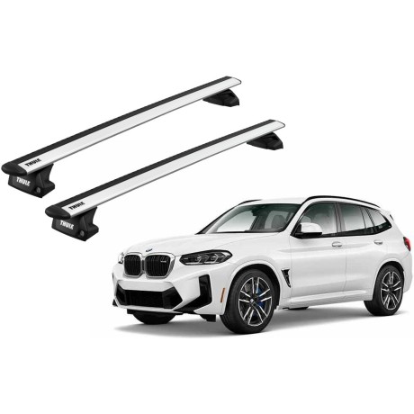 Barras THULE EVO WingBar para autos BMW X3 desde 2018-2024