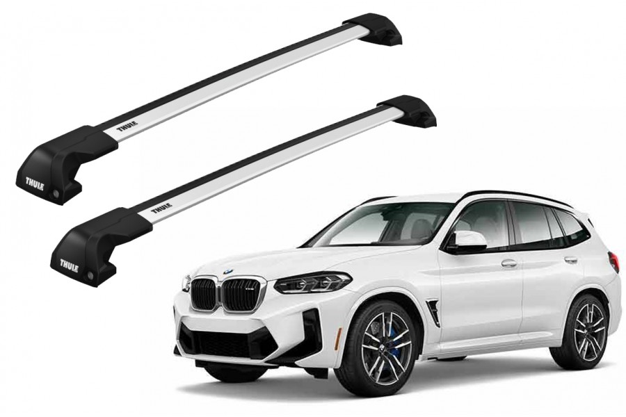 Barras THULE EDGE Flush para autos BMW X3 desde 2018-2024