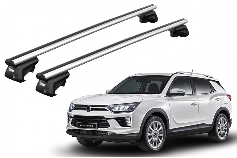 Barras THULE SmartRack XT AluBar para autos SSANGYONG Korando desde 2019 - 2021