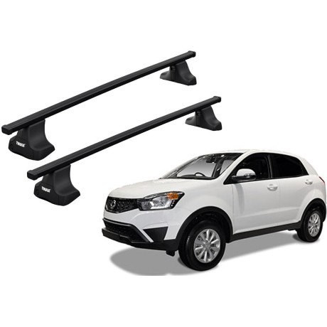 Barras THULE SquareBar para camioneta SSANGYONG Korando Sports desde 2012