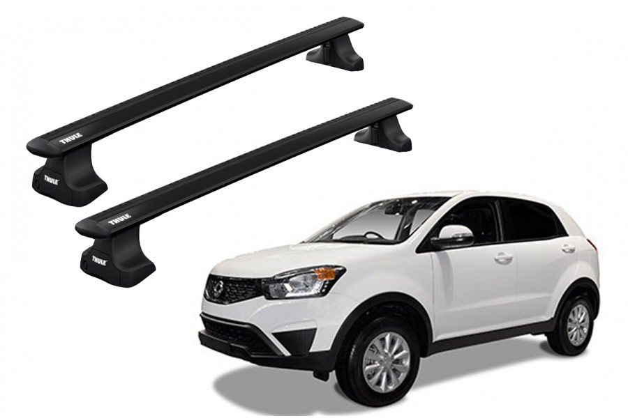 Barras Thule SSANGYONG Musso 18- TN / WingBar BLACK