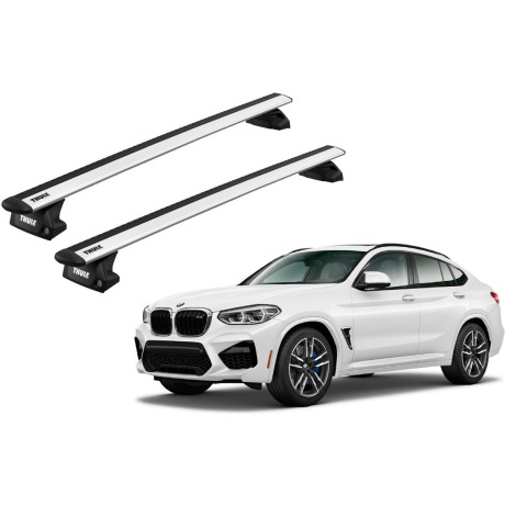 Barras THULE EVO WingBar para autos BMW X4 2015 a 2018