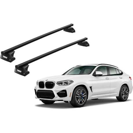 Barras THULE EVO SquareBar para autos BMW X4 2015 a 2018