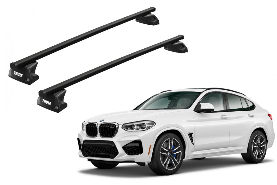 Barras THULE EVO SquareBar para autos BMW X4 2015 a 2018