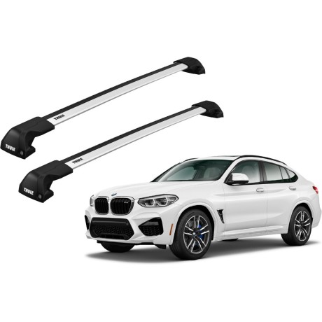 Barras THULE EDGE Flush para autos BMW X4 2015 a 2018