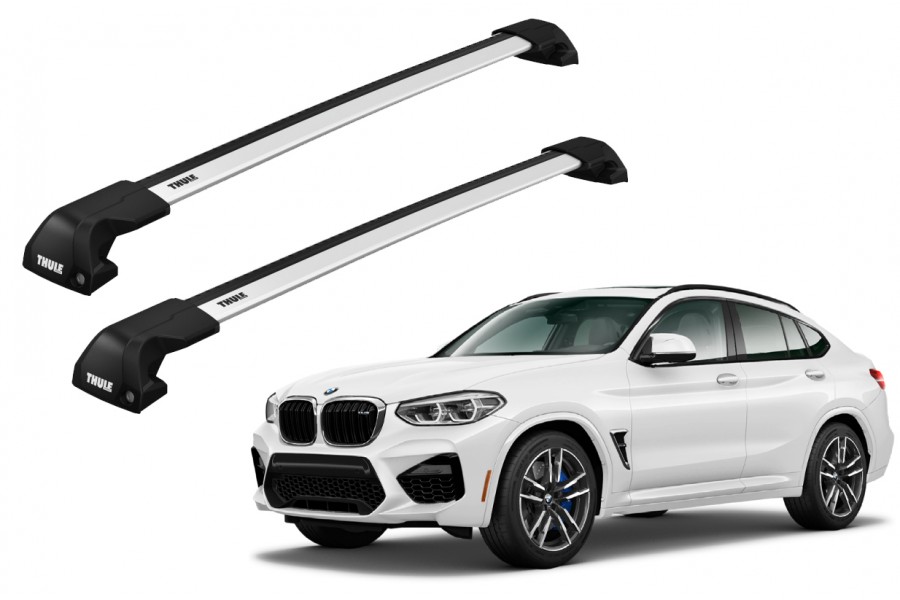 Barras THULE EDGE Flush para autos BMW X4 2015 a 2018