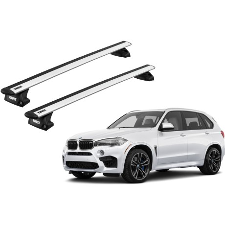 Barras THULE EVO WingBar para autos BMW X5 2014 a 2018