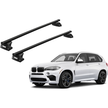 Barras THULE EVO SquareBar para autos BMW X5 2014 a 2018
