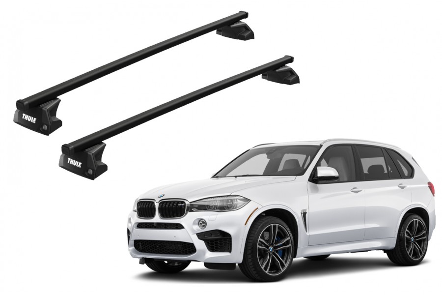 Barras THULE EVO SquareBar para autos BMW X5 2014 a 2018