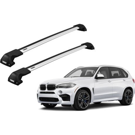 Barras THULE EDGE Flush para autos BMW X5 2014 a 2018