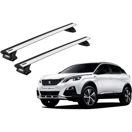 Barras THULE EVO WingBar para autos PEUGEOT 3008 desde 2017