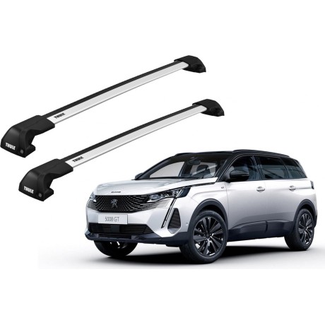 Barras THULE EDGE Flush para autos PEUGEOT 5008 desde 2017-2023